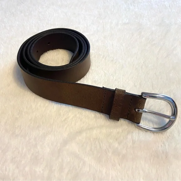 GAP Women’s Brown Faux Leather Belt Classic Capsule Minimalist - Picture 1 of 4